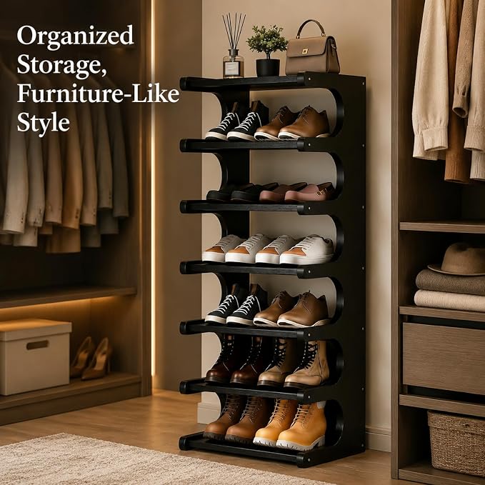 39" Bamboo Shoe Rack - Image 8