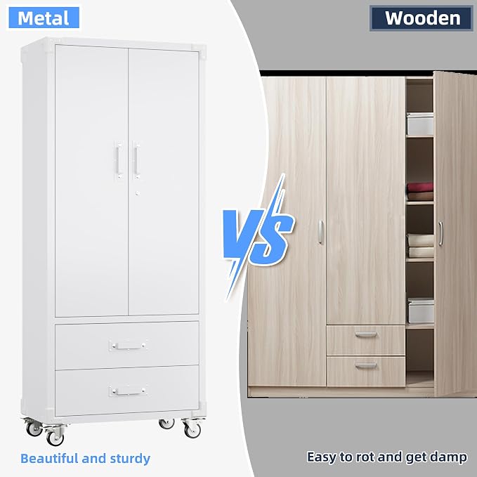 Upgraded Metal Garage Storage Cabinet - Image 6