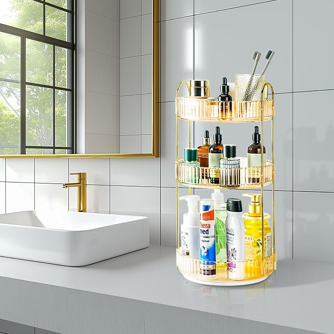 360 Rotating Makeup Organizer - Image 8