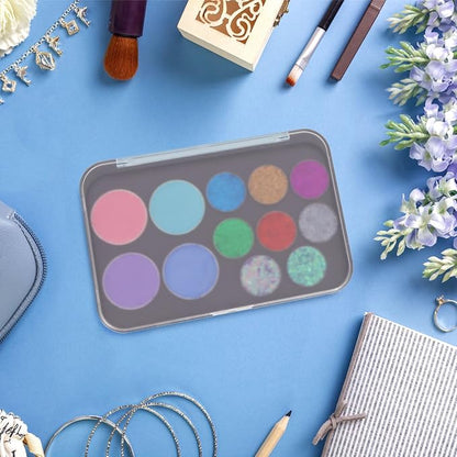 Magnetic Makeup Palette with Frosted Clear Top - Image 5