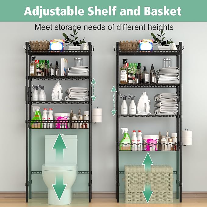 PrimeZone Over The Toilet Storage Shelf - Image 4