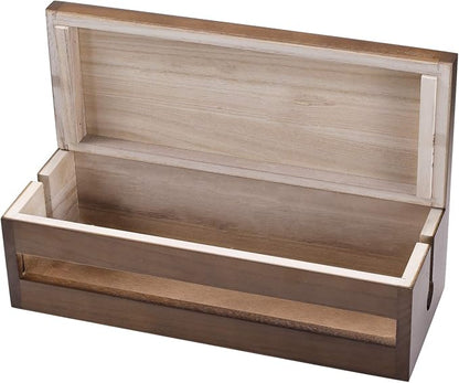 Changsuo Cable Management Box Wooden Cord Organizer Box - Image 7