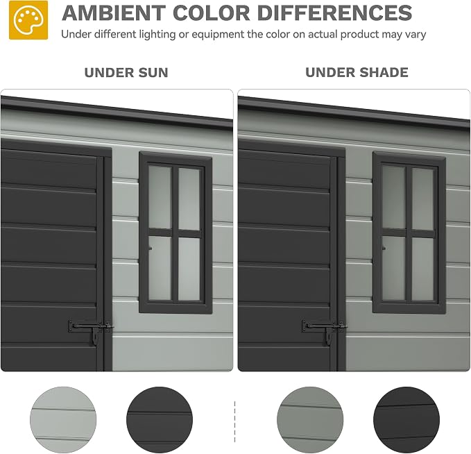 DWVO 5x3 FT Outdoor Storage Shed - Image 4