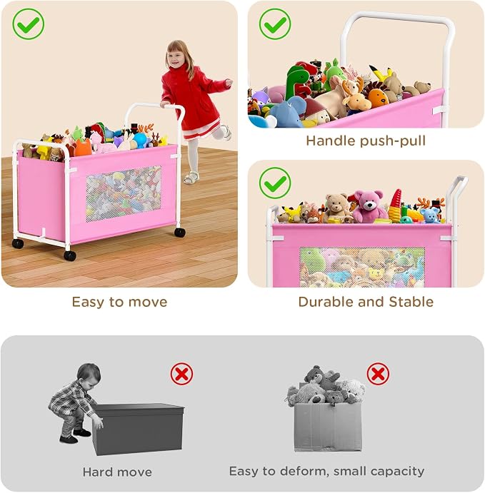 KEEGH Extra Large Toy Box for Kids - Image 5