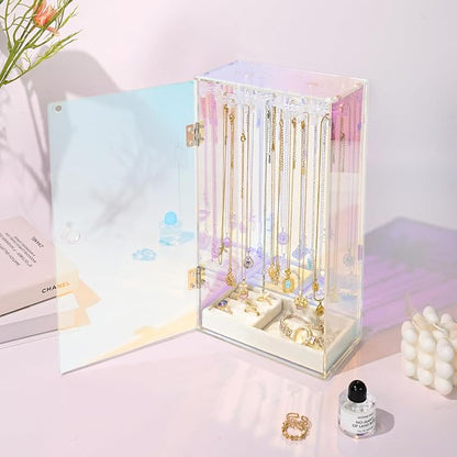 Cirhy Iridescent Necklace Holder Organizer - Image 3