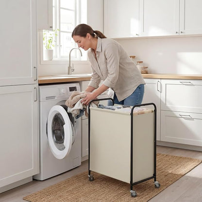 GRANNY SAYS 2 Section 130L Laundry Sorter, Large Laundry Hamper Basket - Image 8