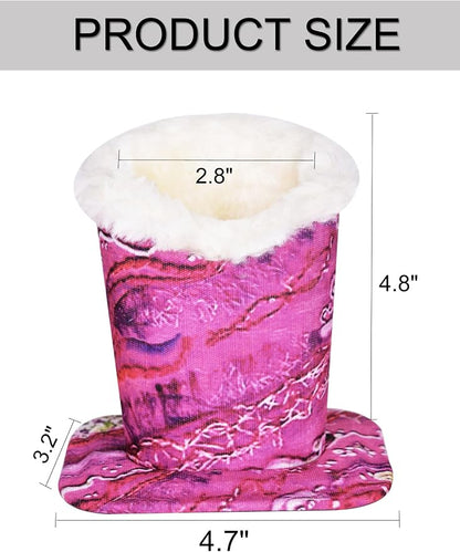 Baitaihem Eyeglasses Holder for Nightstand Soft Plush Lined Sunglasses Holder - Image 5