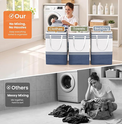 TranquilRelax 3-Pack Laundry Basket - Image 6