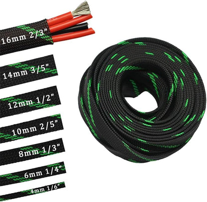 30ft PET Expandable Sleeving Wire Cable Sleeve - Image 2