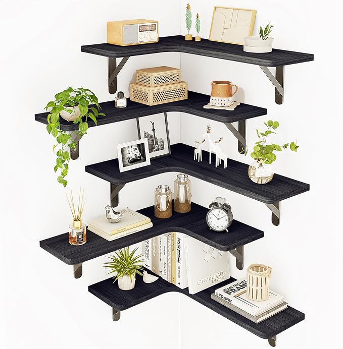 Fixwal Conner Shelves Wall Mounted by Fixwal