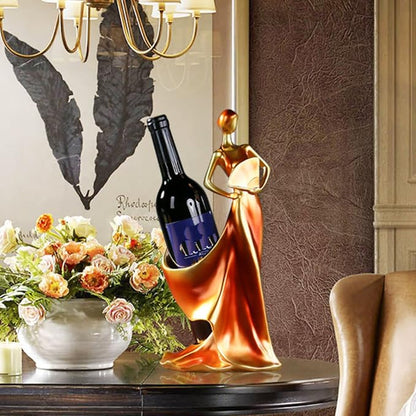 Wine Rack, Wine Bottle Holder Decorative, Lady Wine Holder, Single Wine Holder - Image 6