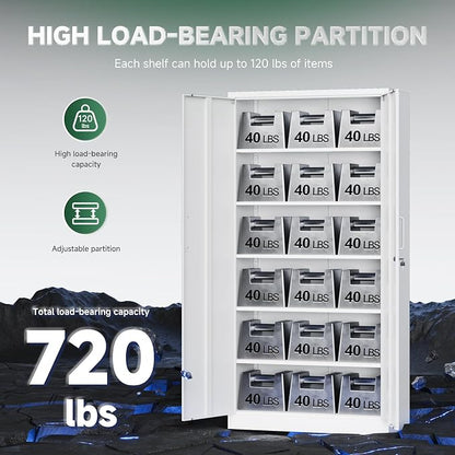 Letaya Metal Storage Cabinets - Image 8