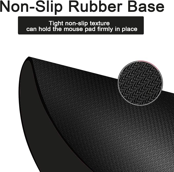 Small Mouse pad, Waterproof Non-Slip Rubber Bottom, Suitable - Image 3