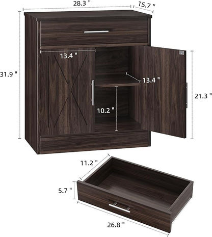 Shintenchi Farmhouse Storage Cabinets - Image 3