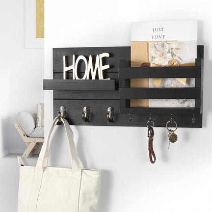 Lwenki Mail Organizer for Wall Mount – Key Holder - Image 6