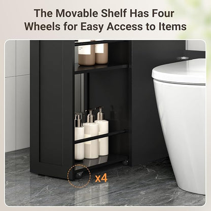 ELYKEN Over The Toilet Storage Cabinet - Image 9