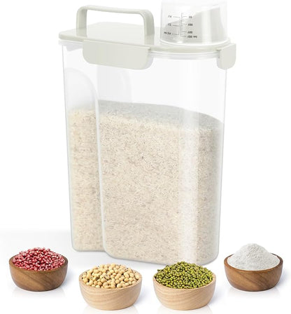 TBMax Airtight Rice Container 10 Lbs, Cereal Dispenser, Pet Cat Dog Food - Image 7
