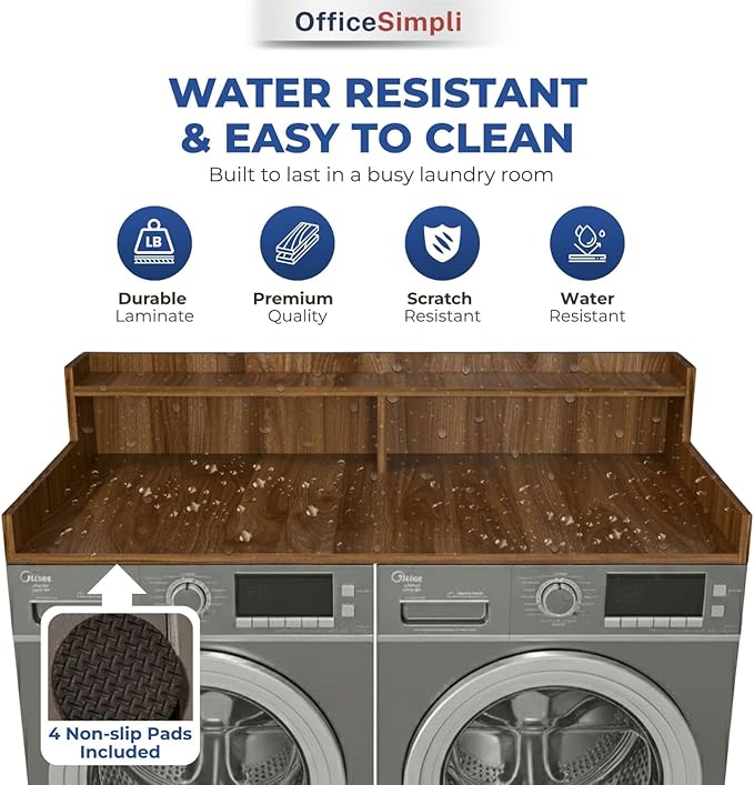 OfficeSimpli Washer Dryer Countertop - Image 3