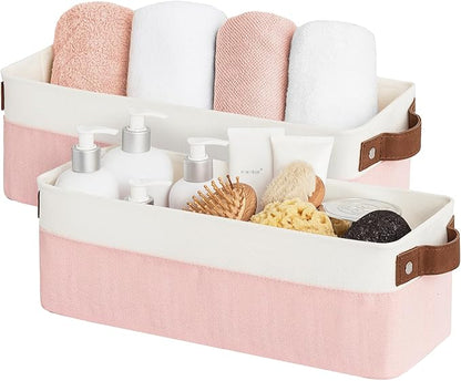 StorageWorks Narrow Storage Bins, Small Basket by StorageWorks