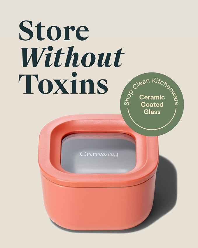 Caraway Mini Square Food Storage Container - Image 2