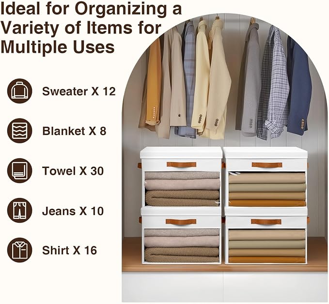 Homsorout Large Storage Bins - Image 6
