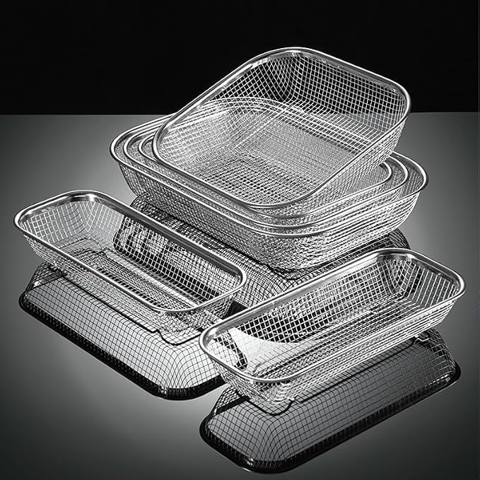 Utensil Drying Rack, 2 Pack Utensils Holder Dishwasher Silverware Basket | - Image 8