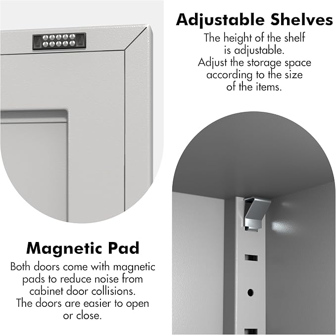 46" H Metal Locker Cabinet, Small Locker - Image 5