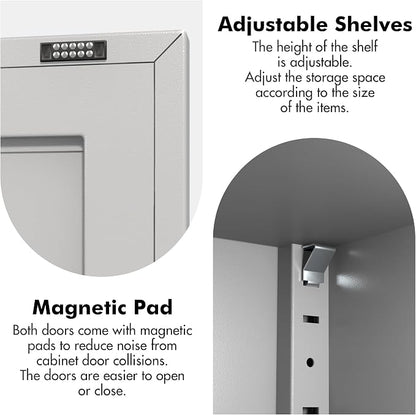 46" H Metal Locker Cabinet, Small Locker - Image 5