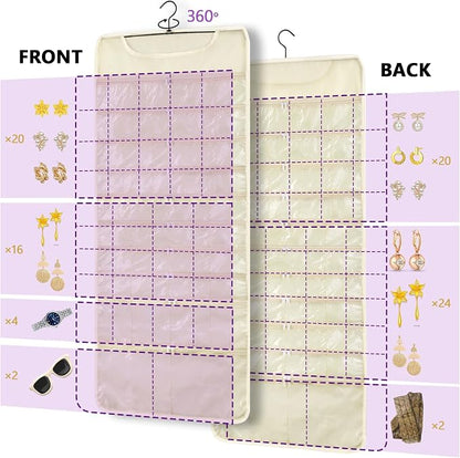 FOREGOER Hanging Jewelry Organizer - Image 7