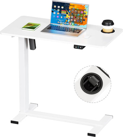 BIZUM Small Electric Standing Desk Bedside Table by Unknown