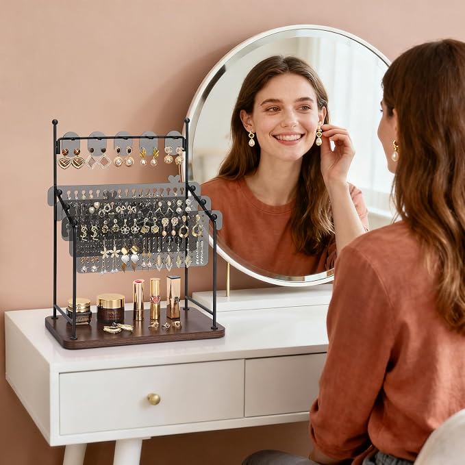 Earring Organizer, Earring Holder Display Stand - Image 2