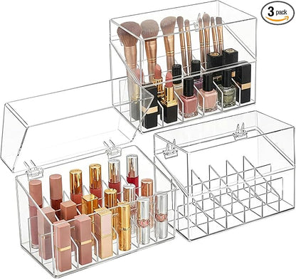 Foraineam 3 Pack Lipstick Holder Organizer by Foraineam