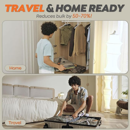 Rechargeable Wireless Pump Travel Storage Bags Set - Image 6