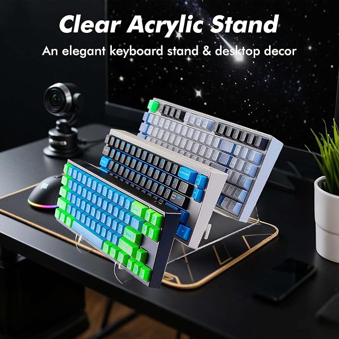 Acrylic Keyboard Display Stand Holder Mechanical Computer Stand Shelf - Image 6