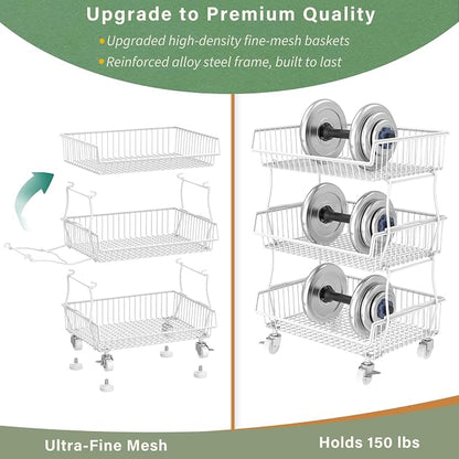 OKZEST Pantry Organizers and Storage Cart - Image 3