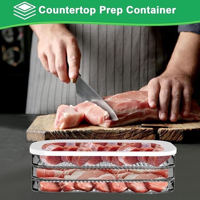 Deli Meat Container for Fridge, Lunch Meat Container for Refrigerator, Deli - Image 3