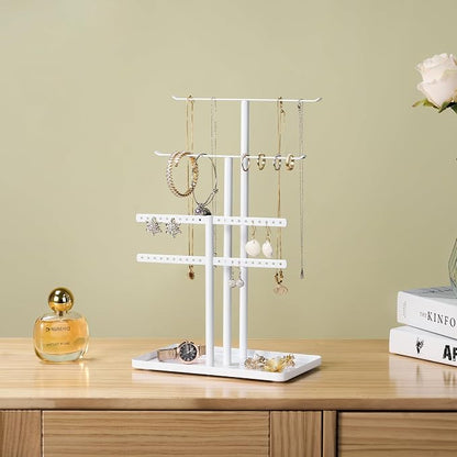 pickpiff Jewelry Stand Holder Organizer: 12.5" Sturdy Jewelry Hanger - Image 6