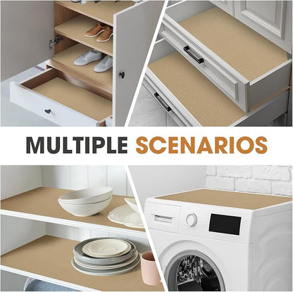 Drawer and Shelf Liner, Non-Slip Kitchen Cabinet Liners Non-Adhesive Thick - Image 9