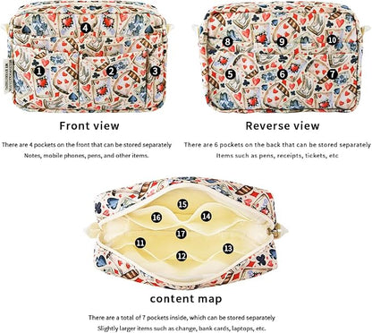 E-WEICHEN Multiple Pockets Portfolio Organizer - Image 4