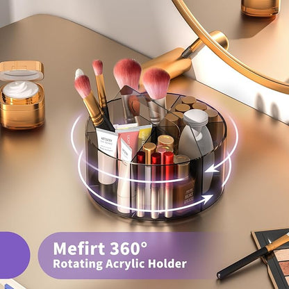 Acrylic Pen Organizer, 360 Degree Rotating Desk Organizer - Image 4