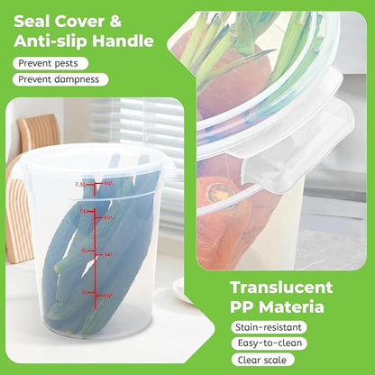4 Pack Round Food Storage Containers - Image 5