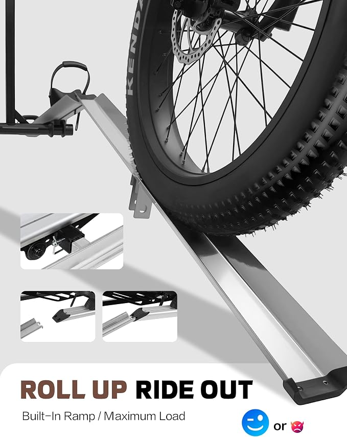 Young Hitch Mount Bike Rack - Image 3