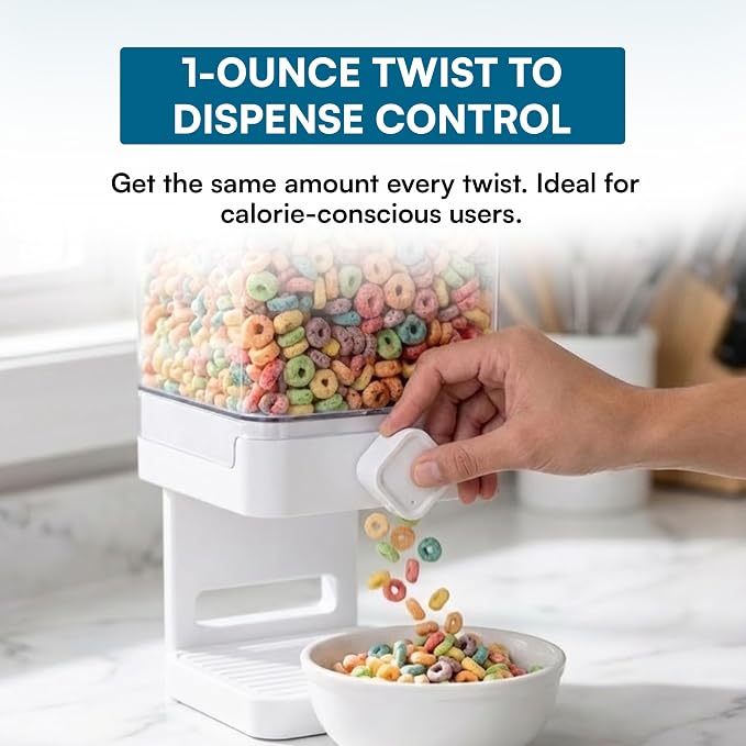 Zevro Compact Dry Food Dispenser, Single Control - Image 5