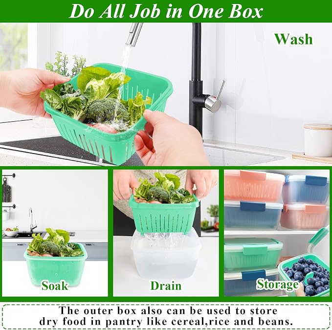 50oz Berry Keeper Fruit Storage Container - Image 6