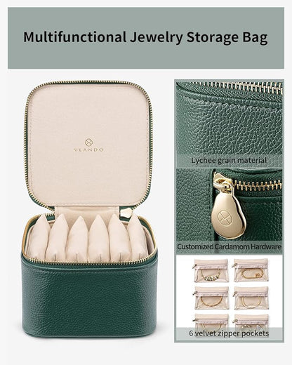 Vlando Gifts for Teachers, Travel Jewelry Box - Image 4