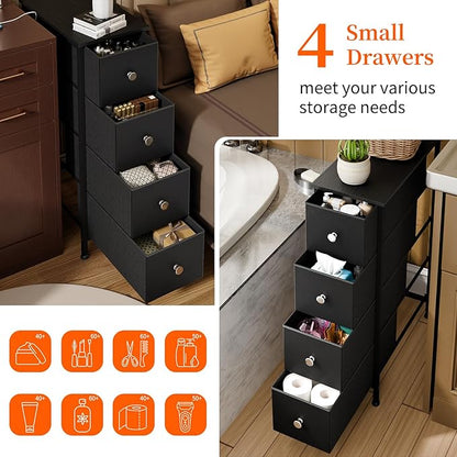 Fixwal Narrow Storage Cabinet, Small Dresser - Image 5