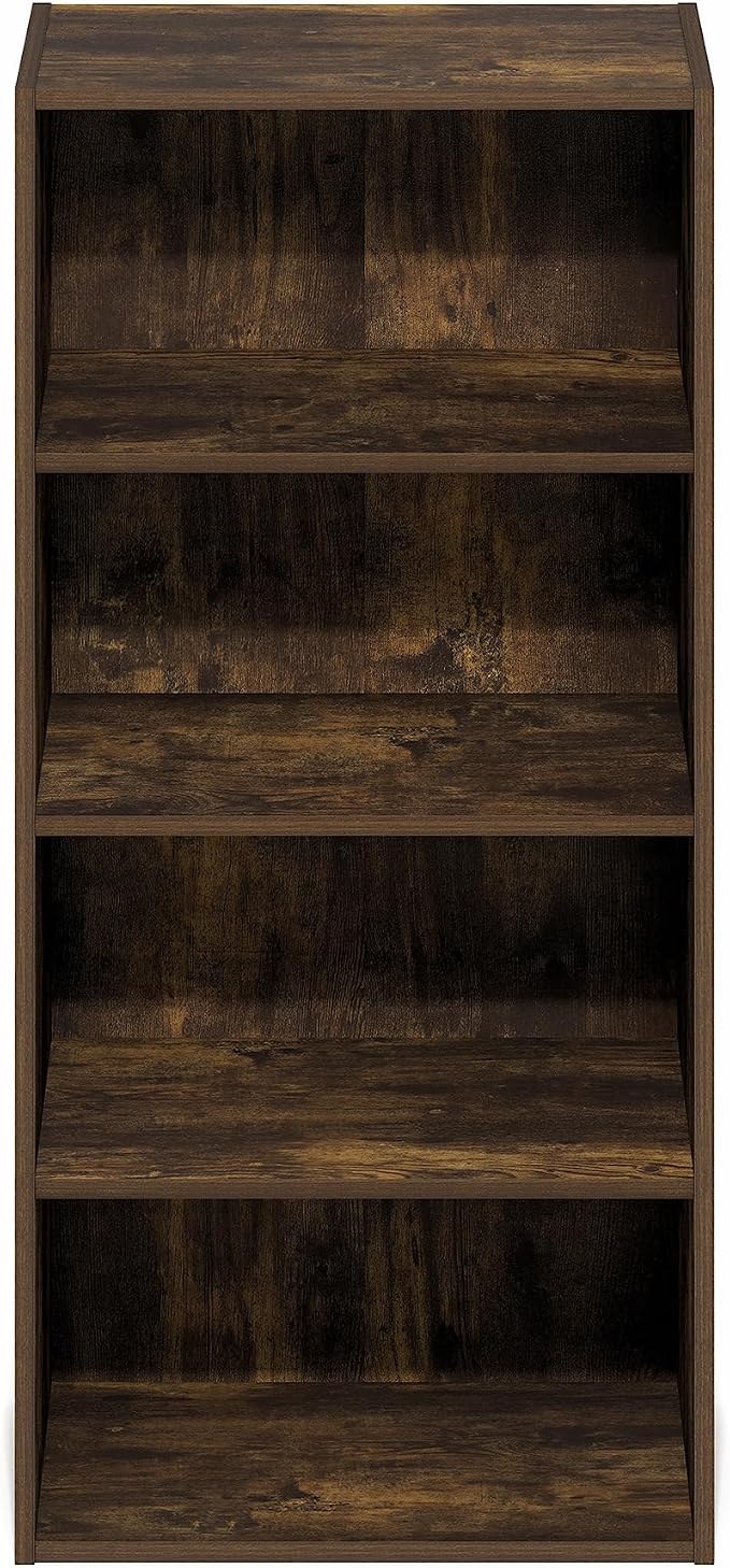 Furinno Basic Book Shelf, 4-Tier Bookcase - Image 6