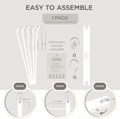 MORALVE Pants Hangers Space Saving - Image 7