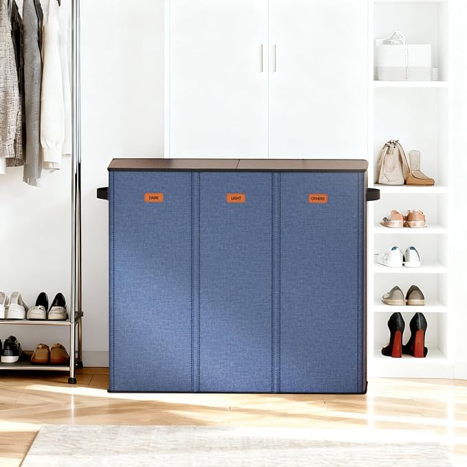 185L Laundry Hamper 3 Section - Image 7