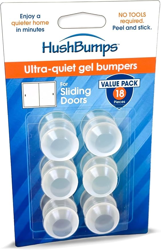 HushBumps Ultra-Quiet, Energy Absorbing Compound Bumpers by HushBumps